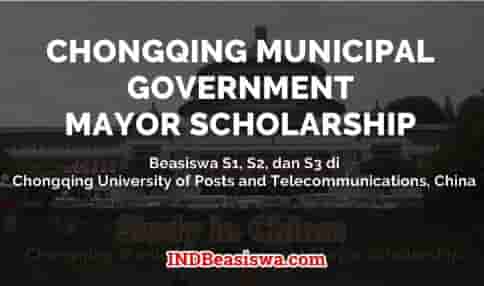 Chongqing Scholarship: Beasiswa Kuliah di China