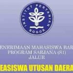 Beasiswa IPB Kuliah S1 Program BUD (Utusan Daerah) Beasiswa S1