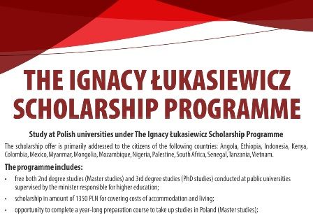 Beasiswa Pemerintah Polandia Ignacy Łukasiewicz
