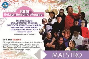 Beasiswa BBM untuk Pelajar SMA/SMK di Bidang Kesenian bersama Maestro