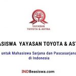 Beasiswa Toyota Astra untuk Mahasiswa S1 dan Pascasarjana di Indonesia Beasiswa S1