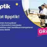 Pelatihan GRATIS oleh BPPTIK di Bidang TIK Tahun 2021 Gelombang ke-8 Pelatihan