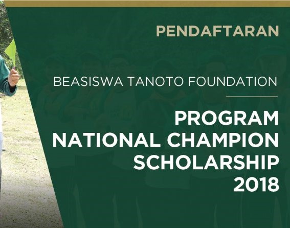 Beasiswa Mahasiswa S1 Dan S2 Oleh Tanoto Foundation Tahun 2018 • Indbeasiswa