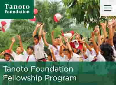 Tanoto Foundation Fellowship untuk Lulusan S1 dan S2