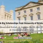 Beasiswa Kuliah di Inggris S1 S2 S3 di University of Bristol Beasiswa S1