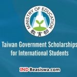 Beasiswa Taiwan 2018 Kuliah S1, S2, dan S3 oleh Pemerintah Taiwan (MOE)
