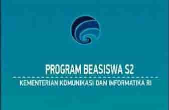 Beasiswa S2 Kominfo untuk ASN, TNI, POLRI, dan Masyarakat Umum
