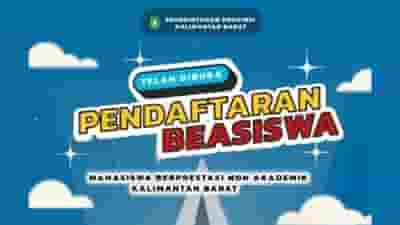 beasiswa kalimantan barat untuk mahasiswa