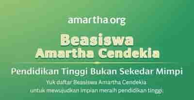 Beasiswa Amartha Cendekia untuk Pelajar Kelas 11 SMA SMK Sederajat