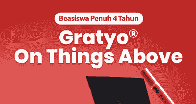 Beasiswa Gratyo On Things Above untuk Mahasiswa Baru S1