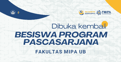 Beasiswa UB (Universitas Brawijaya) Program Pascasarjana BPPS Fakultas MIPA