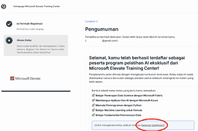 Pengumuman dan Link Akses Kelas