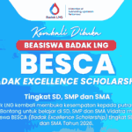 Beasiswa Pelajar Bontang BESCA dari Badak LNG